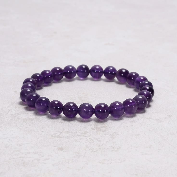 Amethyst Crystal Bracelet