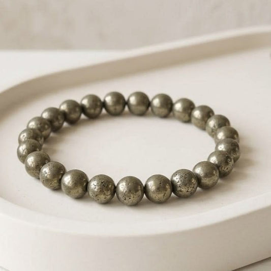 Pyrite Crystal Bracelet